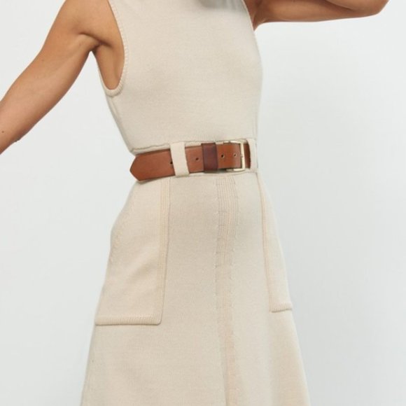 NEW! Mara Hoffman Elle Dress in Cream - Picture 5 of 14